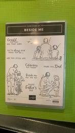 Beside Me Stempelset Stampin Up NIEUW, Hobby en Vrije tijd, Ophalen of Verzenden, Nieuw, Clearstamp