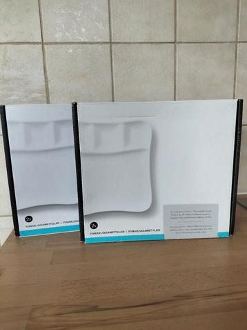 Nieuw Vivo Fondue/Gourmet Bord 2 stuks per doos. beschikbaar voor biedingen