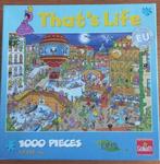 That's life puzzel, Ophalen of Verzenden, 500 t/m 1500 stukjes, Gebruikt, Legpuzzel
