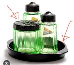GEZOCHT: A.D. Copier leerdam persglazen bordje en mosterdpot, Antiek en Kunst, Antiek | Glas en Kristal, Ophalen of Verzenden