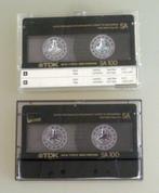 2 TDK SA100 High Bias Precision Anti-Resonance cassetteband, Gebruikt, Overige genres, Origineel, Verzenden