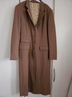 Elegante lange blazerjas of robe manteau - Maat 38, Kleding | Dames, Ophalen of Verzenden, Zo goed als nieuw, Maat 38/40 (M), Bruin