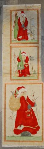 3 panels/panelen “here comes santa” by Arlene Neely - quilt, Hobby en Vrije tijd, Stoffen en Lappen, Nieuw, Ophalen of Verzenden