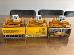 Drie Liebherr PR 722 bulldozers Conrad 2803, Hobby en Vrije tijd, Modelauto's | 1:50, Ophalen of Verzenden, Zo goed als nieuw