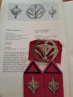 baret embleem en 2 kraagspiegels, Verzamelen, Info@dumpshop.nl, Gebr, Verzenden, Duitsland