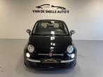 Fiat 500 C 1.2 Lounge CABRIO/AIRCO/ONDERHOUDSHISTORIE, Gebruikt, 4 cilinders, Cabriolet, Zwart