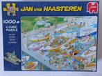 Puzzel Jan van Haasteren - De Sluizen 1000 stukjes, 2018/04,, Ophalen of Verzenden, 500 t/m 1500 stukjes, Gebruikt, Legpuzzel