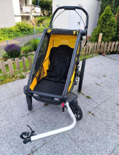 Thule trolley in zeer goede staat, Kinderen en Baby's, Babydragers en Draagdoeken, Zo goed als nieuw, Draagzak, Buik of Rug, Overige merken