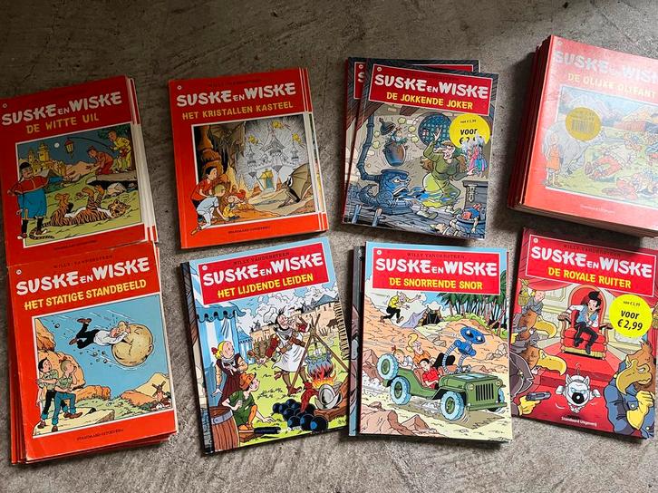 Suske en Wiske Stripboeken Collectie, Boeken, Stripboeken, Gelezen, Meerdere stripboeken, Ophalen of Verzenden