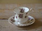 Kop-en-schotel, Royal Albert, SWEET VIOLETS, Dames, gaaf, Ophalen of Verzenden