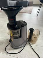 Byzoo SJ01 Slowjuicer - Groente- en Fruitpers - Grijs, Ophalen of Verzenden, Nieuw, Elektrisch, Slowjuicer