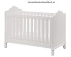 Infanskids Klaudia Ledikant 70x140wit NIEUW IN DE VERPAKKING, Ophalen, Nieuw, A, Ledikant