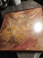 Leuk antiek kunstwerk(indonesié Java) Batik handgemaakt...., Ophalen of Verzenden