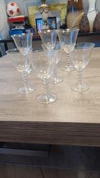 4 Leerdam de Bazel Bitterglazen, Antiek en Kunst, Ophalen of Verzenden
