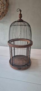 Brocante vogelkooi, Dieren en Toebehoren, Vogels | Hokken en Kooien, Ophalen, Metaal, Vogelkooi