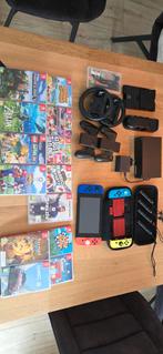 Nintendo Switch met veel extra's, Spelcomputers en Games, Spelcomputers | Nintendo Switch, Ophalen of Verzenden, Zo goed als nieuw