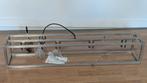 Industriële hanglamp QAZQA Cage HL 4 Satin, Nieuw, Ophalen of Verzenden, Industrieel, Metaal