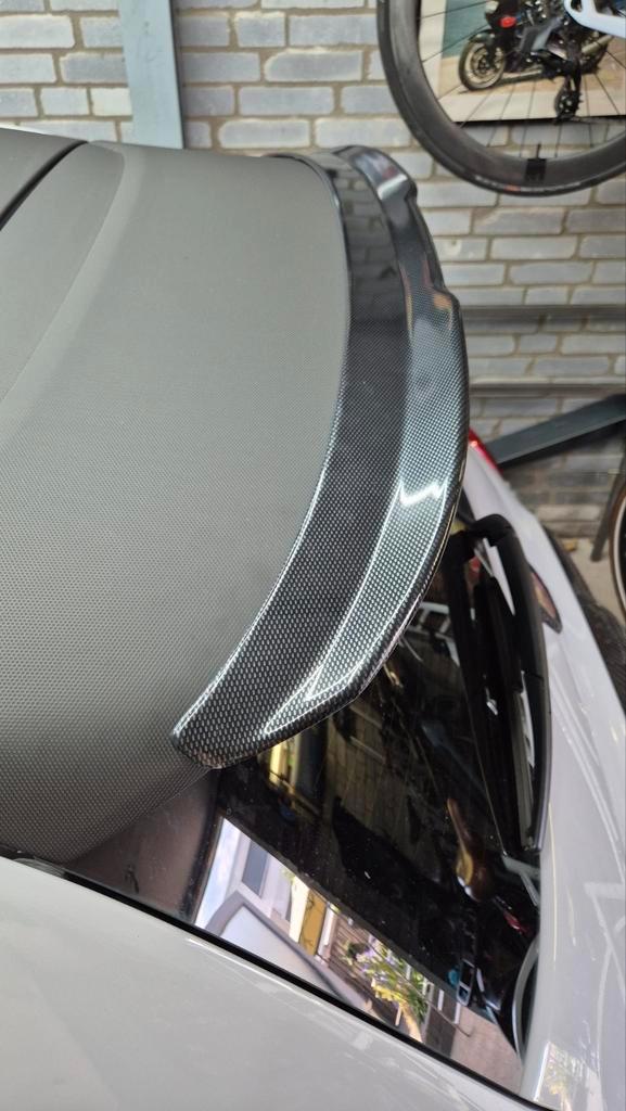 FIAT 500/595 ABARTH CSR Spoiler Verlenger - Carbon Look, Auto diversen, Tuning en Styling, Ophalen of Verzenden