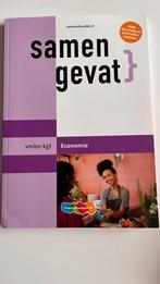 Examenbundel + samengevat VMBO-kgt Economie, Ophalen of Verzenden, Zo goed als nieuw, VMBO, Economie