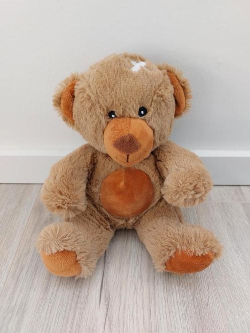 Knuffel Trixie beer bruin kruis hoofd K8661, Kinderen en Baby's, Speelgoed | Knuffels en Pluche, Zo goed als nieuw, Beer, Ophalen of Verzenden