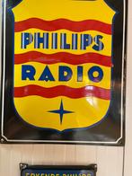 Mooi Philips emaille bord, Verzamelen, Merken en Reclamevoorwerpen, Ophalen, Zo goed als nieuw, Reclamebord