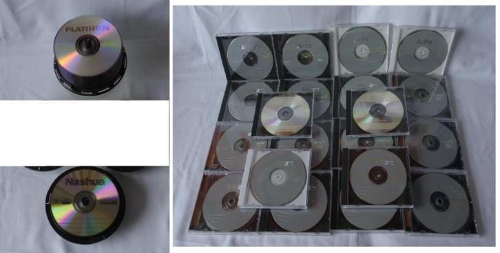 CD-R en DVD+R: Arita, Nashua, Platinum recordable, Computers en Software, Beschrijfbare discs, Nieuw, Cd, Ophalen
