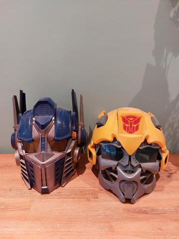 Transformers Maskers - Optimus Prime & Bumblebee beschikbaar voor biedingen