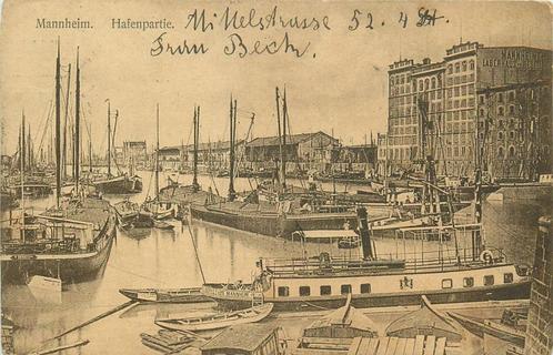 (701-318-019) Mannheim Hafen, Verzamelen, Ansichtkaarten | Buitenland, Duitsland, Verzenden