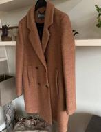 Mooie bruine dames mantel - Giacomo, Ophalen of Verzenden, Zo goed als nieuw, Maat 38/40 (M), Bruin