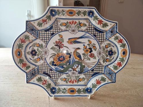Delfts Blauw Bord - Porceleyne Fles, Antiek en Kunst, Antiek | Schalen, Ophalen of Verzenden