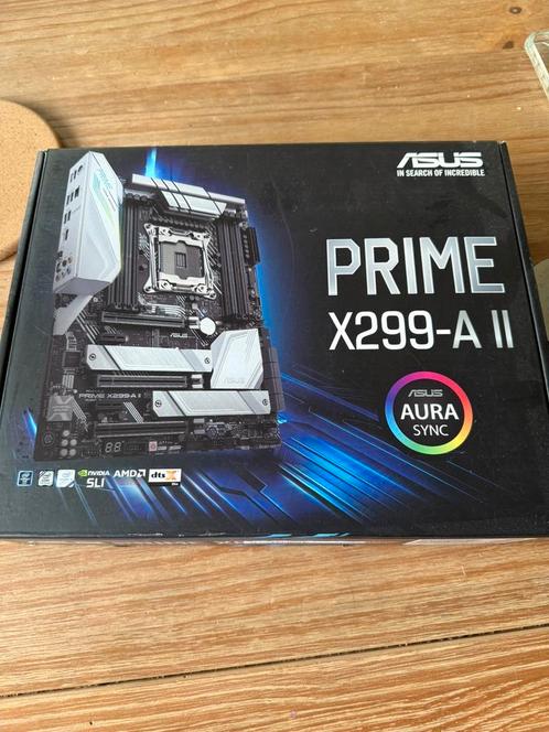 ASUS Prime X299-A II + Intel i9-10900X +G.Skill Trident 32GB, Computers en Software, Moederborden, Zo goed als nieuw, Intel, DDR4