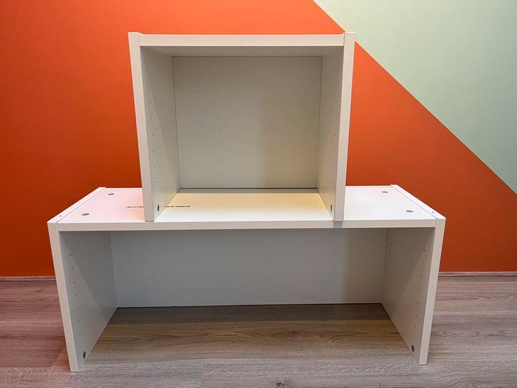 Billy boekenkast opzetstukken, 40cm en 80cm breed, Huis en Inrichting, Kasten | Boekenkasten, Zo goed als nieuw, 50 tot 100 cm