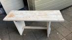 Steigerhouten bankje 121,5 cm lengte, Tuin en Terras, Ophalen of Verzenden, Gebruikt, Rechthoekig, Hout