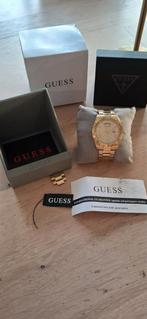 Zgan Gues unisex horloge, Staal, Staal, Guess, Polshorloge