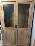 Vitrinekast Huiskamer, Gebruikt, Glas, 150 tot 200 cm, 25 tot 50 cm