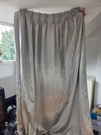 6x Zilver Gordijnen - Semi Verduisterend - 260cm Hoog, Huis en Inrichting, Stoffering | Gordijnen en Lamellen, Gebruikt, 100 tot 150 cm