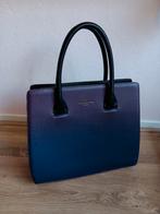 Donkerpaarse tas met kleurverloop, Sieraden, Tassen en Uiterlijk, Tassen | Damestassen, Ophalen, Zo goed als nieuw, Paars, Handtas