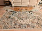 Grote Glazen salon tafel, Huis en Inrichting, Tafels | Salontafels, Ophalen, 100 tot 150 cm, 50 tot 100 cm, Modern