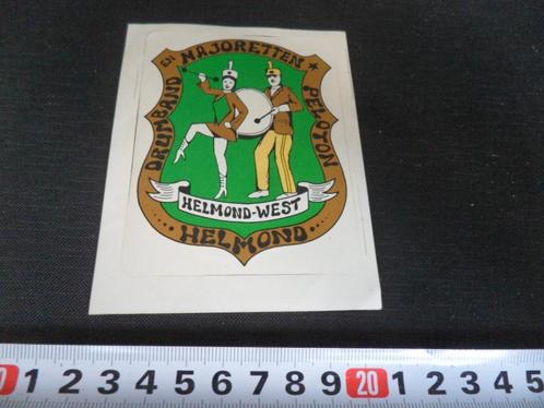 sticker helmond west drumband en majoretten peloton, Verzamelen, Stickers, Zo goed als nieuw, Bedrijf of Vereniging, Ophalen