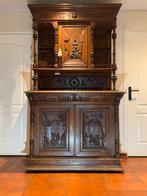 Franse Jachtkast, Brocante kast, antieke kast, Antiek en Kunst, Ophalen