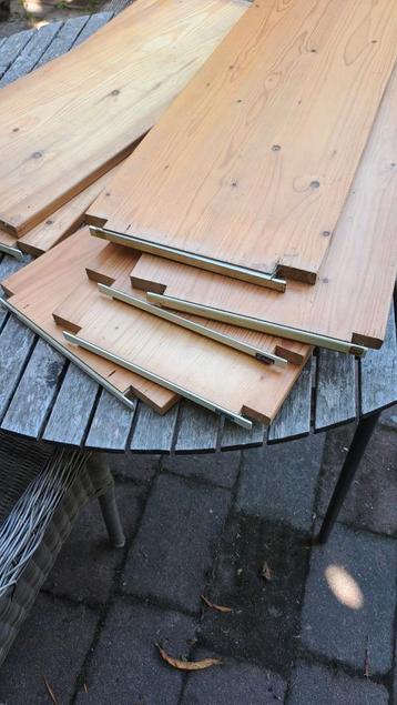 Lundia kastplanken 80x30 cm - 7 stuks beschikbaar voor biedingen