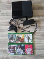 Xbox One 500gb met 6 spellen en 1 controller, Met 1 controller, Ophalen of Verzenden, 500 GB, Zo goed als nieuw