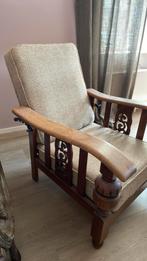 Oude fauteuil, Huis en Inrichting, Ophalen, Gebruikt, 75 tot 100 cm, 50 tot 75 cm