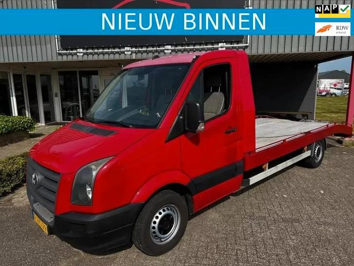 Volkswagen Crafter 2.5 TDI AIRCO/3 ZITS/LAADVER 1250kg Oprij, Auto's, Bestelauto's, Particulier, Te koop, ABS, Airbags, Airconditioning