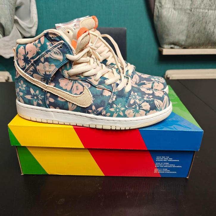 Nike SB Dunk High Maui Wowie, Kleding | Heren, Schoenen, Zo goed als nieuw, Sneakers of Gympen, Blauw, Ophalen of Verzenden