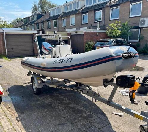 Rib rubberboot yam430, Watersport en Boten, Bootonderdelen, Zo goed als nieuw, Ophalen