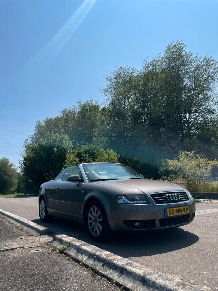 AUDI A4 Cabrio V6-motor (VASTE PRIJS), Auto's, Audi, Particulier, A4, Benzine, F, Cabriolet, Automaat, Origineel Nederlands, Beige