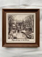 Vintage Rabobank Rijnsburg jubileumtegel (Schoonhoven), Antiek en Kunst, Ophalen of Verzenden