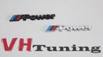 BMW M power 3D logo zelfklevend 10CM metaal diverse kleuren, Auto diversen, Ophalen of Verzenden
