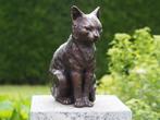 POES /BRONZEN BEELD / KAT, Dierenbeeld, Nieuw, Info@huisentuindecoratiemarie.nl, Huis en tuin decoratie marie